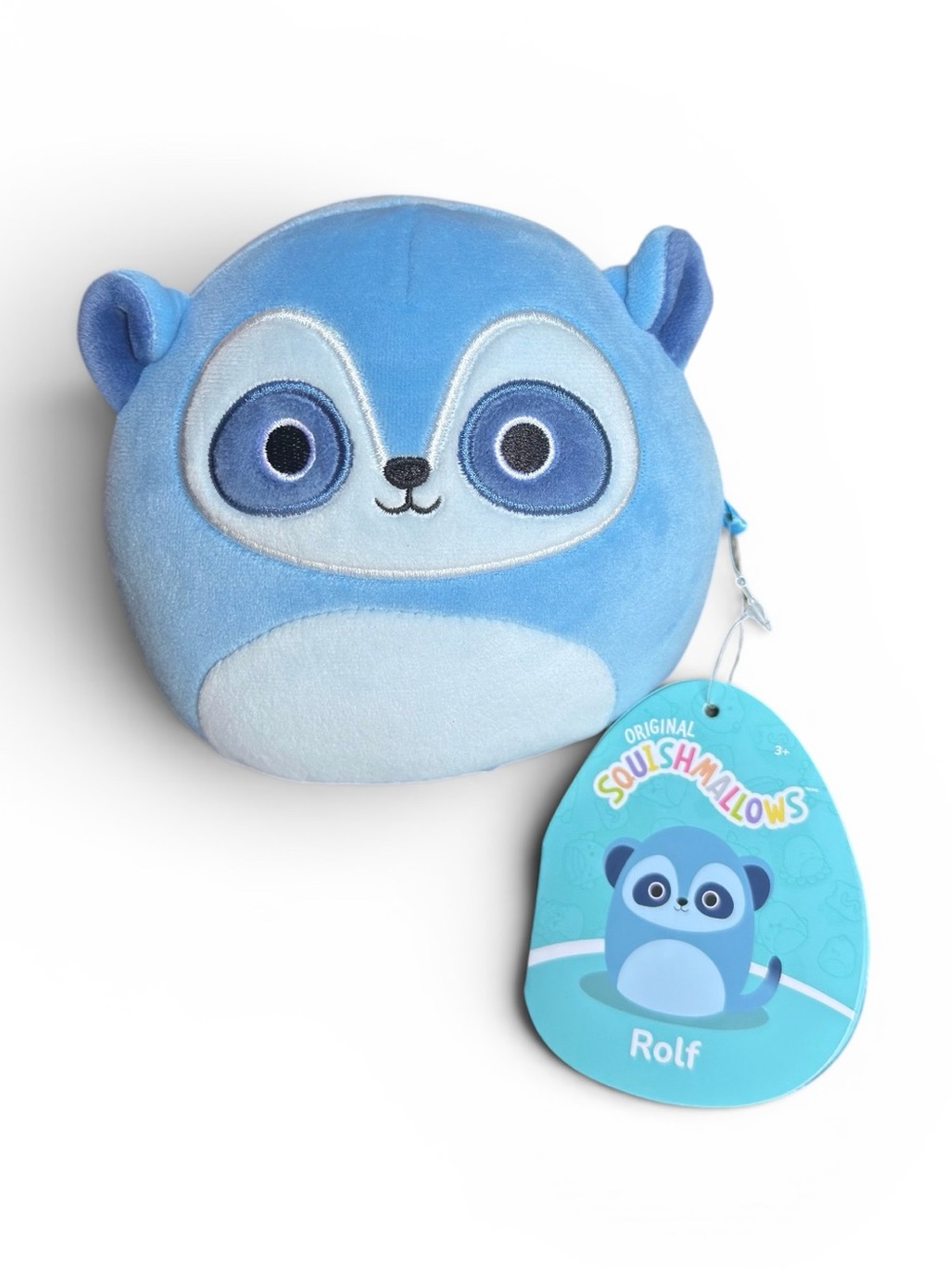 Squishmallows Rolf Blue Meerkat Plush NWT